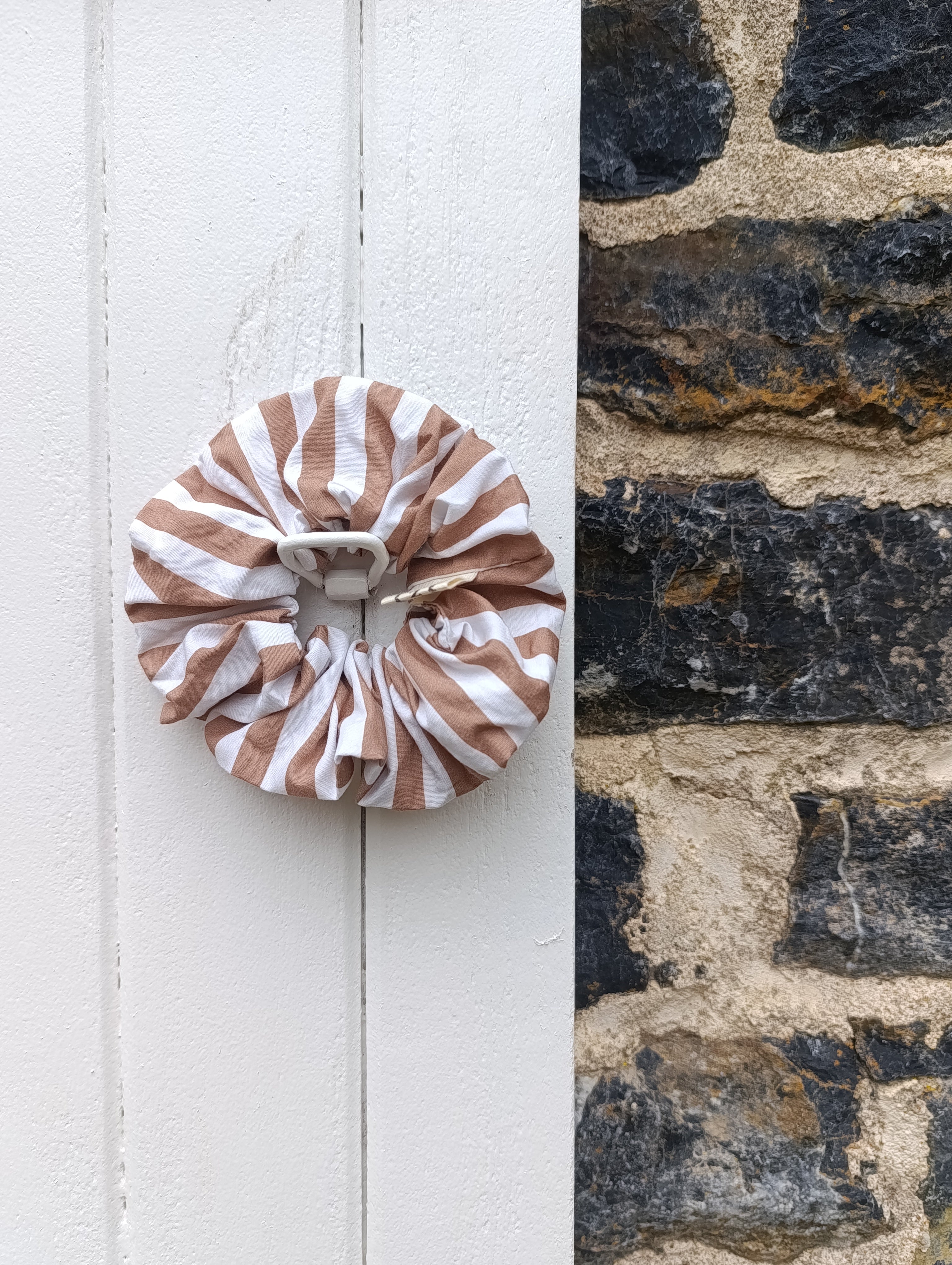 Chouchou Le rayé marron